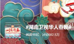 2020湖南卫视华人春晚播出72体育直播时间 几月几日几点开始